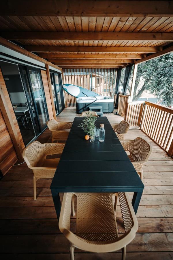 Sea House Shade, Pool & Jacuzzi - Privilege Point Camping & Villas Selce Bagian luar foto